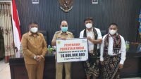 Bank NTT walikota kupang serahkan modal