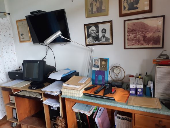 Ziarah dari “Tena Laja” Menuju Ledalero 1 aeksi beding Ruang kerjanya di Biara Simeon Ledalero tahun 2019 2