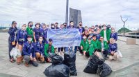 mabar mahasissa pungut sampah