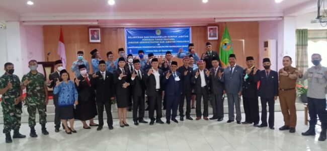 mabar pelantikan pejabat