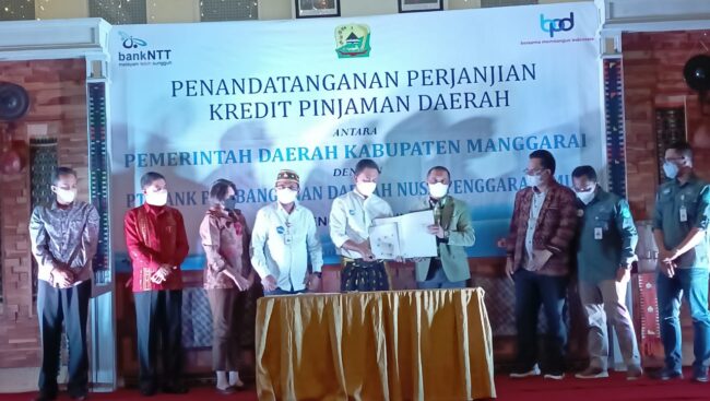 manggarai mou pinjaman bank ntt