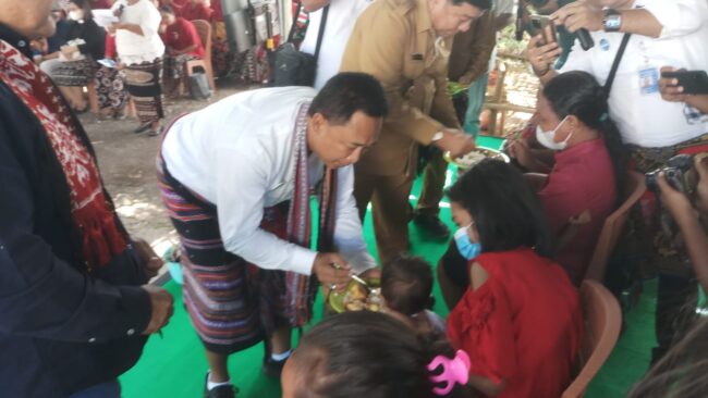 bank ntt peduli stunting batulesa