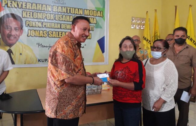 kota kupang dana pokir jonas salean