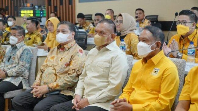 airlangga bersama jajaran