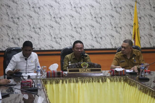 Kupang bupati pimpin rapat koni