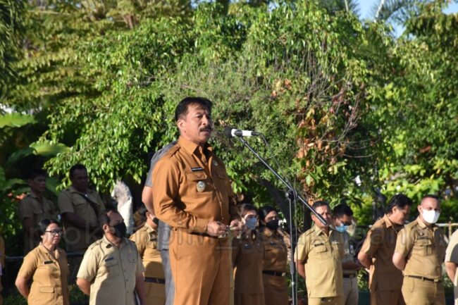 kota kupang penjabat apel kekuata