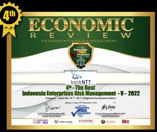 bank ntt penghargaan