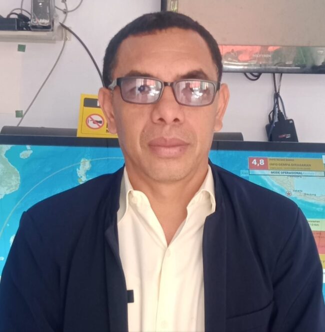 Kepala BPBD Manggarai Stefanus Tawar