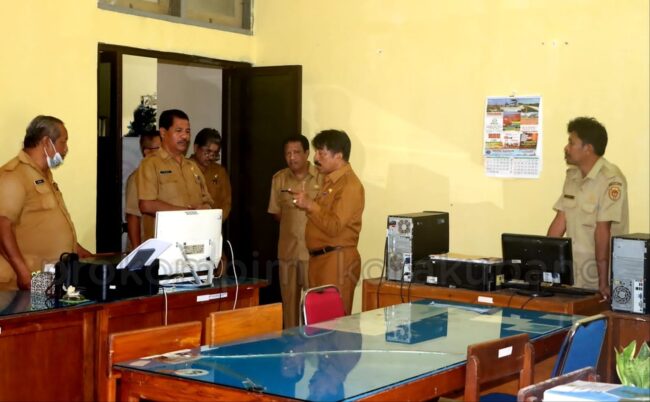 kota kupang wali kota sidak