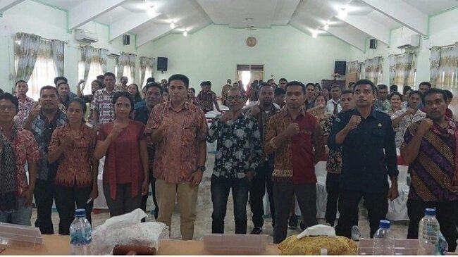 KPU Flores Timur mengadakan bimbingan teknis kepada 95 PPK