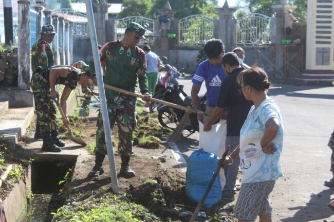 flotim kodim bersih sampah