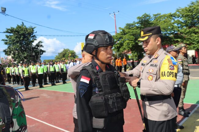 flotim gelar pasukan