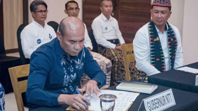 Gubernur NTT tekan MoU