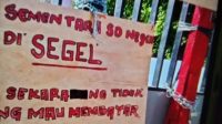 kota kupang sekolah disegel