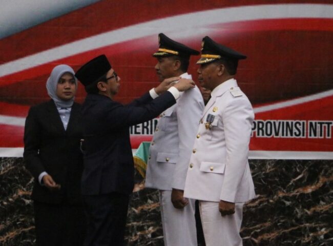 gub lantik penjabat bupati